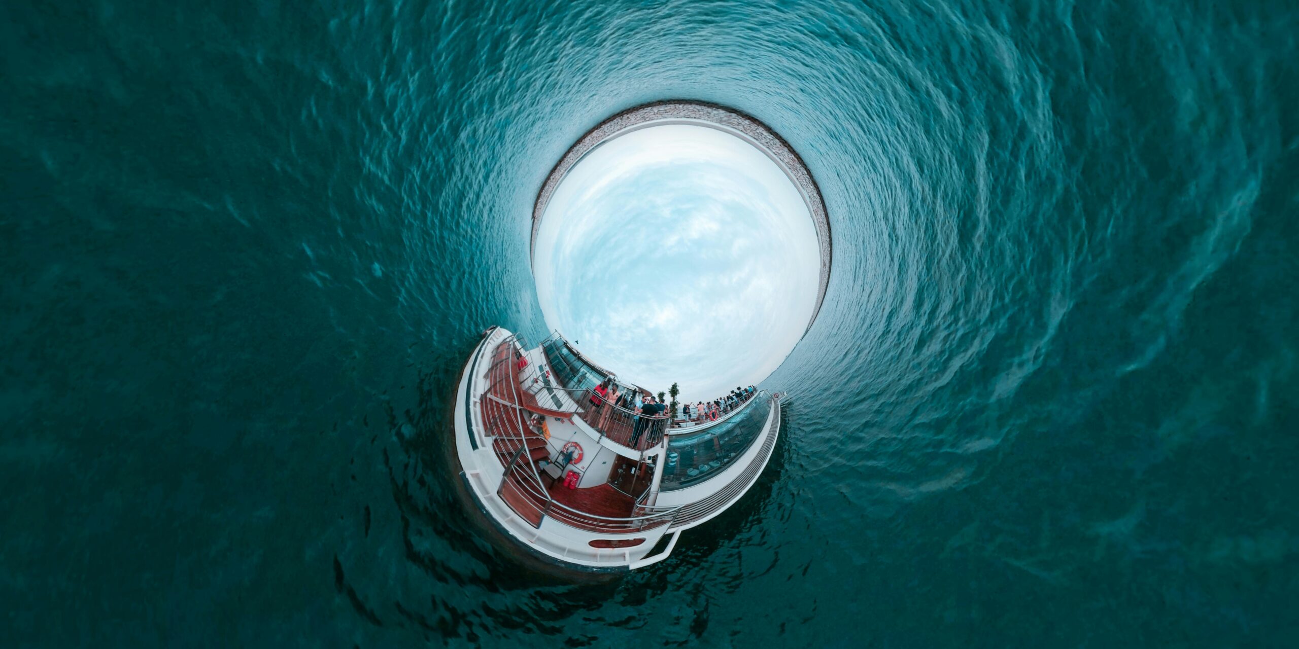 Body of Water in Aerial Photography